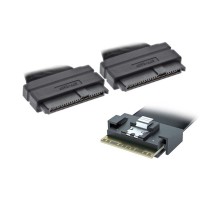 Кабель Supermicro CBL-SAST-1231LP-85 SlimlineLP x8 (STR) to 2x SFF 8639,2x4,PH4.2,35/35/30/3