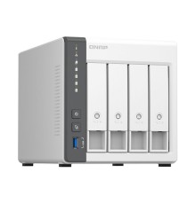 Сетевое хранилище NAS Qnap TS-433-4G 4-bay настольный Cortex-A55