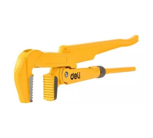 Ключи Deli Трубный рычажный ключ №3 с прямыми губками Deli DL105167 560мм, раскрытие губок 0-67мм, сталь Cr-V Ключи Deli Трубный рычажный ключ №3 с прямыми губками Deli DL105167 560мм, раскрытие губок 0-67мм, сталь Cr-V