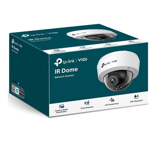 TP-Link VIGI C240I(4mm) Купольная камера 4 Мп с ИК-подсветкой