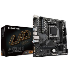 Материнская плата GIGABYTE A620M H, AM5, A620, 2*DDR5, DP+HDMI,  4 SATA 6 Гб/с, M2, Audio, Gb LAN, USB 3.2, USB 2.0, mATX (A620M H)