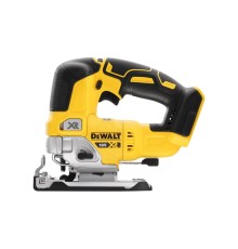 Аккумуляторный бесщёточный лобзик с верхней 
рукояткой DEWALT DCS334N-XJ 18.0 В XR 400 Вт  антивибрационная система, быстрозажимное крепление пилки, возможность подключения пылесоса, защитный щиток