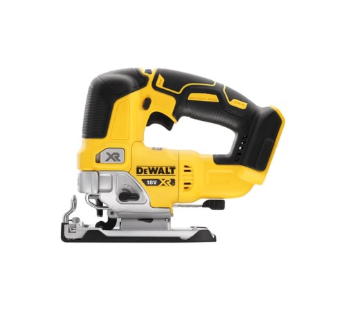 Аккумуляторный бесщёточный лобзик с верхней
рукояткой DEWALT DCS334N-XJ 18.0 В XR 400 Вт антивибрационная система, быстрозажимное крепление пилки, возможность подключения пылесоса, защитный щиток Аккумуляторный бесщёточный лобзик с верхней
рукояткой DEWALT DCS334N-XJ 18.0 В XR 400 Вт антивибрационная система, быстрозажимное крепление пилки, возможность подключения пылесоса, защитный щиток
