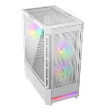 Корпус Cougar Airface RGB White, 2х140mm + 1x120mm ARGB Fan, ARGB Fan Hub, без БП, белый, ATX