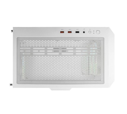 Корпус Cougar Airface RGB White, 2х140mm + 1x120mm ARGB Fan, ARGB Fan Hub, без БП, белый, ATX