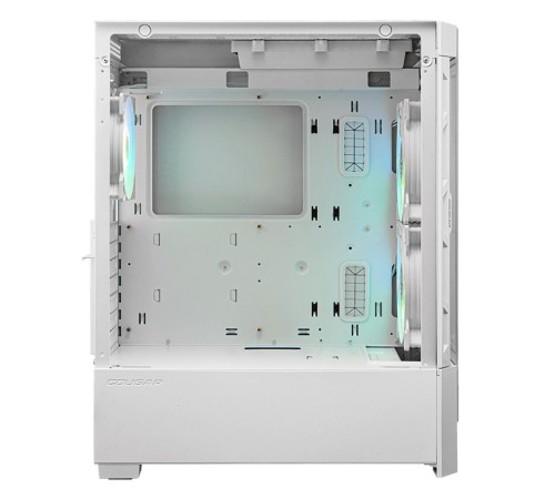 Корпус Cougar Airface RGB White, 2х140mm + 1x120mm ARGB Fan, ARGB Fan Hub, без БП, белый, ATX