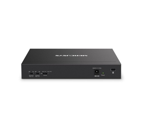 Mercusys MS110P Настольный коммутатор с 10 портами 10/100 Мбит/с (8 портов PoE+) Mercusys MS110P Настольный коммутатор с 10 портами 10/100 Мбит/с (8 портов PoE+)