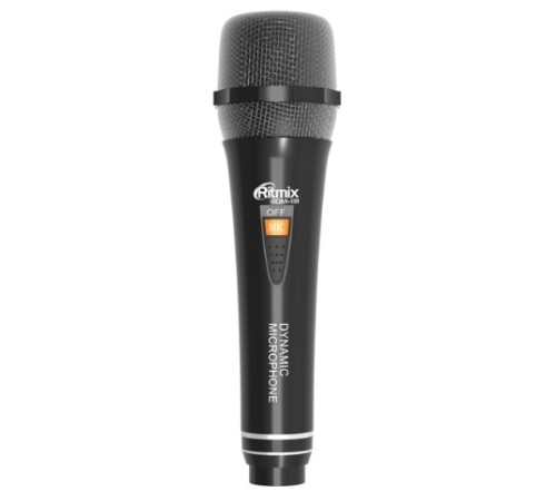 Микрофон проводной Ritmix RDM-131 3м черный Микрофон проводной Ritmix RDM-131 3м черный