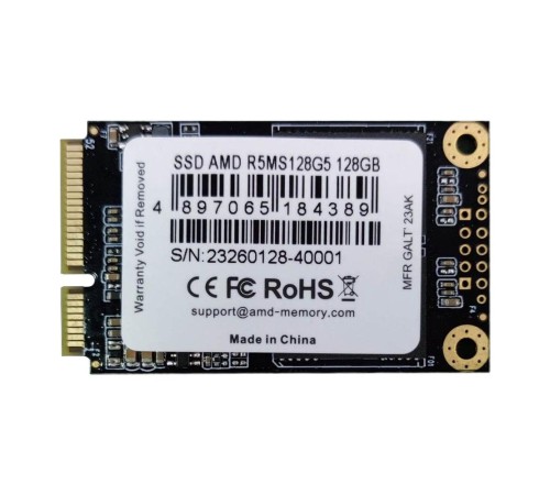 Твердотельный накопитель SSD AMD Radeon 128Gb mSATA SATA [R5MS128G5]