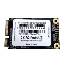 Твердотельный накопитель SSD AMD Radeon 1024Gb mSATA SATA [R5MS1024G5]