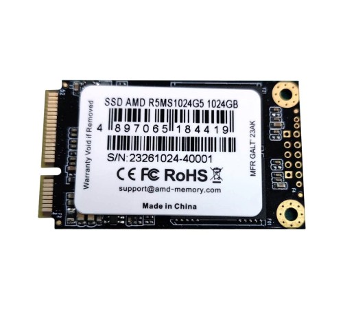 Твердотельный накопитель SSD AMD Radeon 1024Gb mSATA SATA [R5MS1024G5]