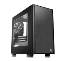 Case Tt Versa H17  черный без БП mATX 2xUSB2.0 1xUSB3.0 audio bott PSU" [CA-1J1-00S1WN-00]