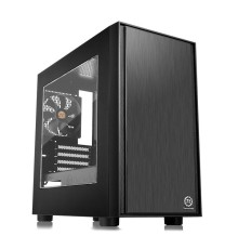 Case Tt Versa H17  черный без БП mATX 2xUSB2.0 1xUSB3.0 audio bott PSU" [CA-1J1-00S1WN-00]