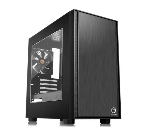 Case Tt Versa H17  черный без БП mATX 2xUSB2.0 1xUSB3.0 audio bott PSU" [CA-1J1-00S1WN-00]