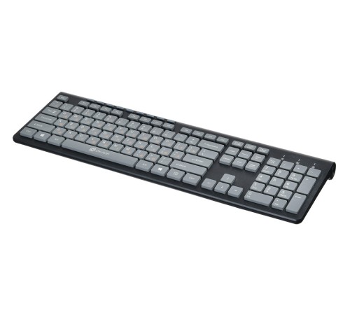 Клавиатура Оклик 480M черный/серый USB slim Multimedia Клавиатура Оклик 480M черный/серый USB slim Multimedia