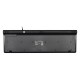 Клавиатура Оклик 480M черный/серый USB slim Multimedia