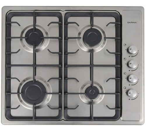 Газовая варочная поверхность Darina 1T1 BGM 341 12 X нержавеющая сталь