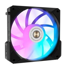 COOLING FAN i12B black Dimensions: 120 x 120 x 25mm
Voltage: DC 12V
Current: 0.25A±10%
Fan Speed : 800-1800±10%
Max. Air Flow: 31.18-73.92CFM
Max. Air Pressure: 0.56-2.1mmH20
Max. Noise: 20-33.2dBA
Bearing Type : FDB Bearing
Life Expectancy : 70,000 hour