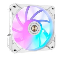 COOLING FAN i12W White Dimensions: 120 x 120 x 25mm
Voltage: DC 12V
Current: 0.25A±10%
Fan Speed : 800-1800±10%
Max. Air Flow: 31.18-73.92CFM
Max. Air Pressure: 0.56-2.1mmH20
Max. Noise: 20-33.2dBA
Bearing Type : FDB Bearing
Life Expectancy : 70,000 hour