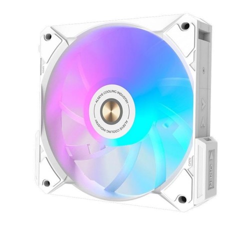 COOLING FAN i12W White Dimensions: 120 x 120 x 25mm
Voltage: DC 12V
Current: 0.25A±10%
Fan Speed : 800-1800±10%
Max. Air Flow: 31.18-73.92CFM
Max. Air Pressure: 0.56-2.1mmH20
Max. Noise: 20-33.2dBA
Bearing Type : FDB Bearing
Life Expectancy : 70,000 hour