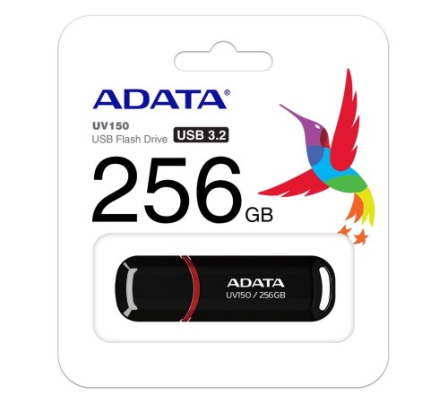 Флеш-накопитель ADATA 256GB UV150 USB3.0 black