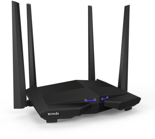 Роутер беспроводной Tenda AC10U 10/100/1000BASE-TX черный
