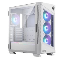 MPG VELOX 100R WHITE, Global, 2xUSB 3.0, 1xType C, 4x120mm ARGB Fan, ARGB