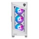 MPG VELOX 100R WHITE, Global, 2xUSB 3.0, 1xType C, 4x120mm ARGB Fan, ARGB