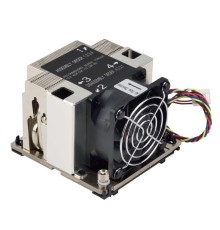 SNK-P0068AP4(with BK) TDP: 205W
Product Dimensions:91L x 88W x 64.5H (mm)
Product Material: AL1100+4PIPE+FAN
Socket: LGA3647
Fan Dimensions:60x60x25mm;
Fan Speed:6800RPM±10%
Voltage: DC 12V
Current: 0.5~0.55A±10%
Power: 6.0~6.6W±10%
Air Flow: 31.27~34.74