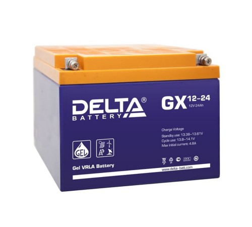 Аккумуляторная батарея DELTA BATTERY GX 12-24