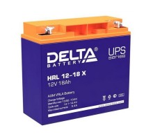 Delta HRL 12-18 X (17.8 А\ч, 12В) свинцово- кислотный  аккумулятор
