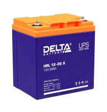 Delta HRL 12-26 Х (28А\ч, 12В) свинцово- кислотный аккумулятор