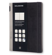 Блокнот Moleskine PROFESSIONAL PROPFNTB4HBK XLarge 190х250мм 192стр. твердая обложка черный