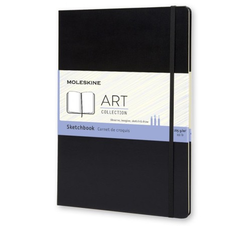 Блокнот для рисования Moleskine ART SKETCHBOOK ARTBF832 A4 96стр. твердая обложка черный Блокнот для рисования Moleskine ART SKETCHBOOK ARTBF832 A4 96стр. твердая обложка черный