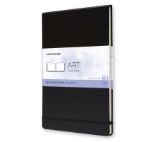 Блокнот для акварели Moleskine CLASSIC WATERCOLOUR ARTBF833 A4 60стр. твердая обложка черный