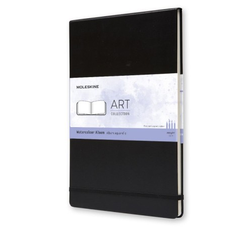 Блокнот для акварели Moleskine CLASSIC WATERCOLOUR ARTBF833 A4 60стр. твердая обложка черный Блокнот для акварели Moleskine CLASSIC WATERCOLOUR ARTBF833 A4 60стр. твердая обложка черный