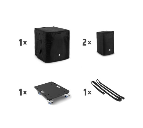 Комплект аксессуаров LD Systems DAVE 12 G4X BAG SET Комплект аксессуаров LD Systems DAVE 12 G4X BAG SET
