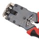 Инструмент обжимной Hyperline HT-3008AR для RJ-45/RJ-12/RJ-11 (упак:1шт) черный/красный