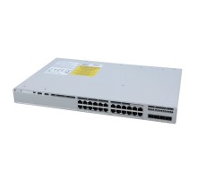 Catalyst 9200L 24-port full PoE+, 4x10Gb uplink, PS 1x600W, Network Essentials, PoE+ 370/740W , C9200L-24P-4X-E