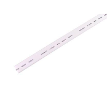 Трубка термоусадочная 10.0/5.0 1м бел. REXANT 21-0001