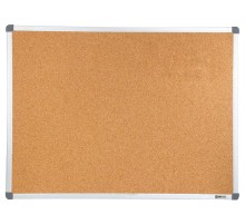 Доска пробковая Cactus CS-CBD-45X60 пробковая коричневый 45x60см алюминиевая рама пробка/алюминий