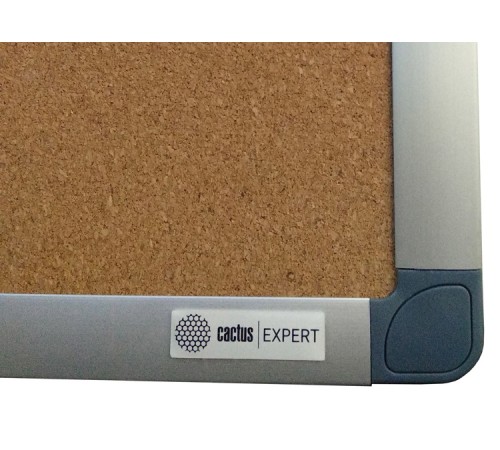 Доска пробковая Cactus CS-CBD-60X90 пробковая коричневый 60x90см алюминиевая рама пробка/алюминий
