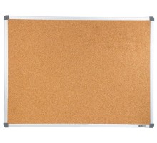 Доска пробковая Cactus CS-CBD-90X120 пробковая коричневый 90x120см алюминиевая рама пробка/алюминий