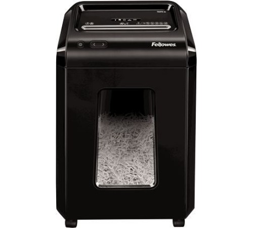 Шредер Fellowes PowerShred 92Cs (секр.P-4)/фрагменты/18лист./25лтр./скрепки/скобы/пл.карты/CD