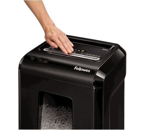 Шредер Fellowes PowerShred 92Cs (секр.P-4)/фрагменты/18лист./25лтр./скрепки/скобы/пл.карты/CD