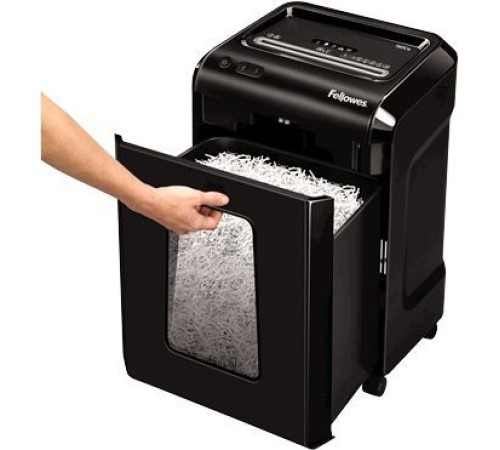 Шредер Fellowes PowerShred 92Cs (секр.P-4)/фрагменты/18лист./25лтр./скрепки/скобы/пл.карты/CD