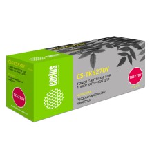 Картридж лазерный Cactus CS-TK5270Y желтый (6000стр.) для Kyocera Ecosys P6230cdn/M6230cidn/M6630cidn