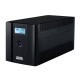Источник бесперебойного питания Powercom Raptor, Line-Interactive, 1500VA/900W, Tower, 4xSchuko, LCD, USB (1107535) (RPT-1500AP-LCD)