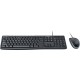 Комплект Logitech Desktop MK200 цвет черный, клавиатура 112 клавиш (8 мультимедиа), USB 1.8м, мышь 1000dpi, USB 1.8м, RTL