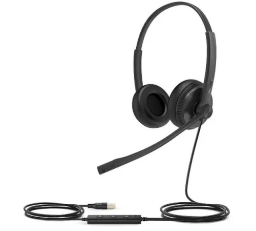 Гарнитура проводная Yealink UH34 Dual UC
